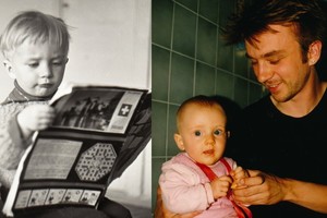 Įvertinkite pokyčius: 50-mečio proga Andrius Mamontovas atvertė nematytą šeimos albumą