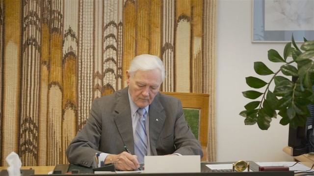 Prezidentas Valdas Adamkus taria šimtmečio „Ačiū“ už Baltijos kelią