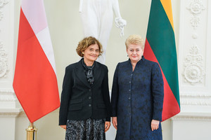  Darbą pradeda nauja Lenkijos ambasadorė Lietuvoje
