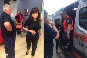 Filmavimo metu skubios medicininės pagalbos prireikė aktorei Dovilei Kundrotaitei