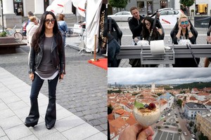 Padebesiuose patiekalais mėgavosi ir retai viešumoje matoma Ugnė Skonsmanaitė