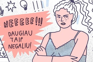 Su smurtu prieš moteris padės kovoti komiksas 