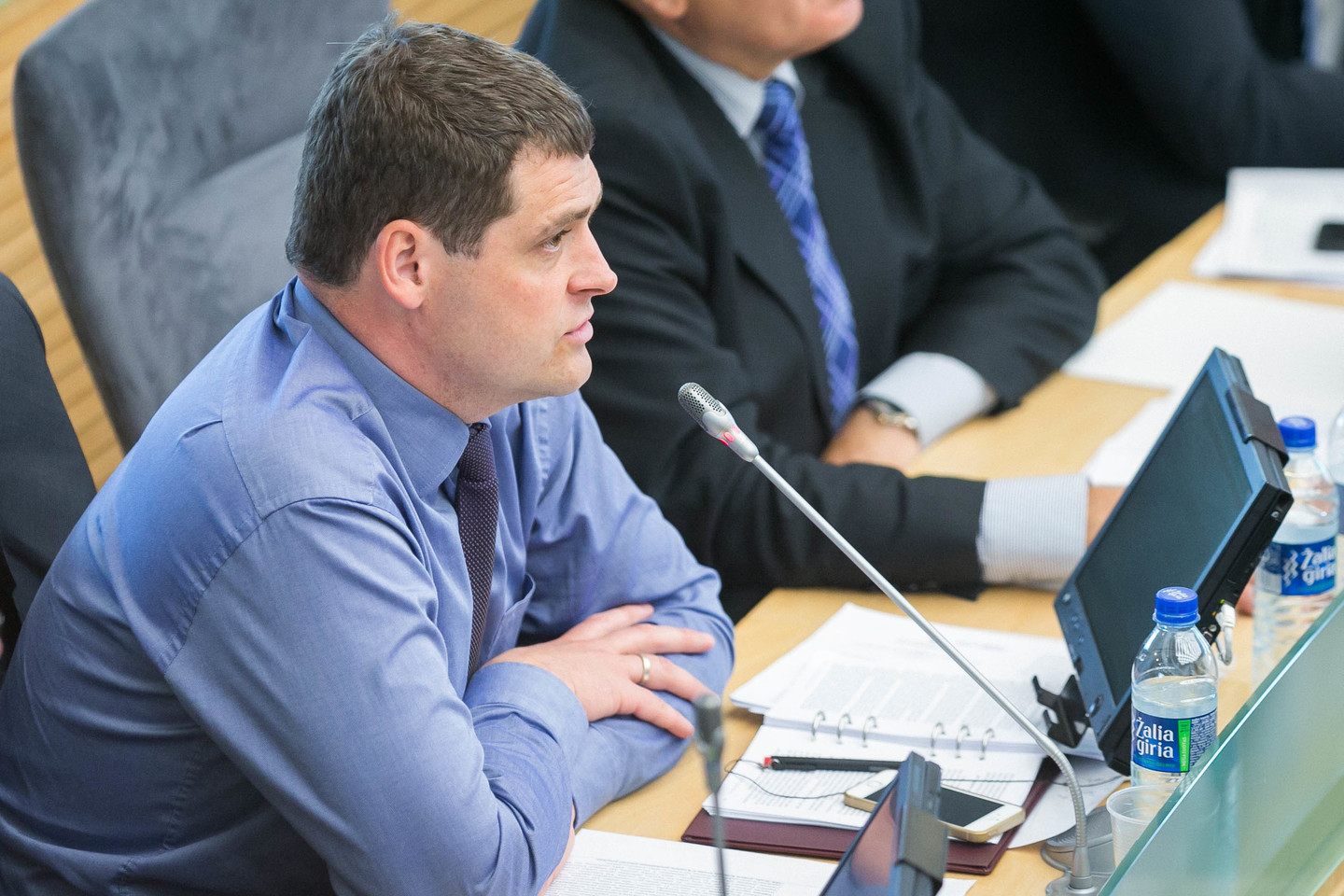 Braškant koalicijai, R.Žemaitaitis turi pasiūlymą G.Paluckui.<br> T.Bauro nuotr.