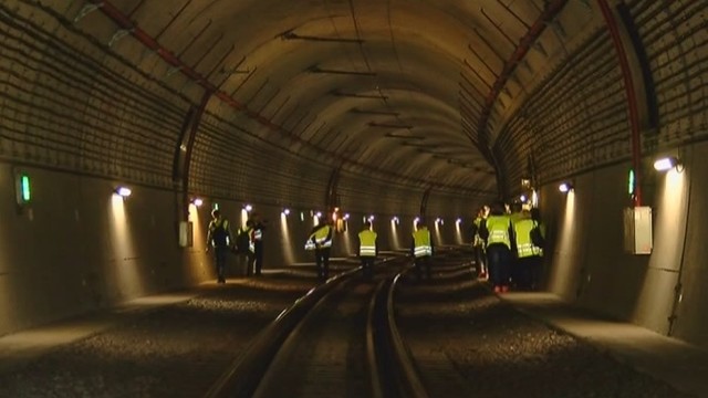 Visuomenei atveriamas Kauno geležinkelio tunelis