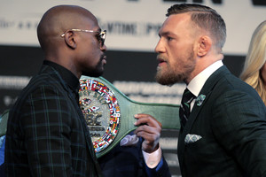 Conoro McGregoro liežuvis – aštrus: dar kartą įgėlė Floydui Mayweatheriui