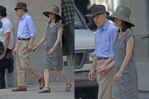 Woody Allenas ir jo 35 metais jaunesnė žmona – tikras tvirtos šeimos pavyzdys