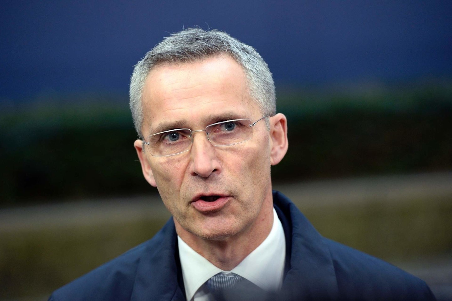 NATO generalinis sekretorius J.Stoltenbergas.<br>AFP/“Scanpix“ nuotr.