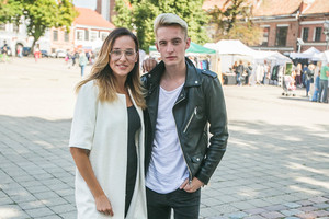 Viktorija Šaulytė ir Joringis Šatas mados mugės lankytojams kūrė stilių