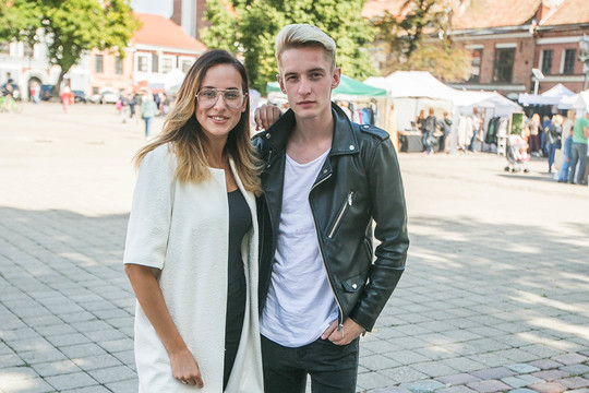 Viktorija Šaulytė ir Joringis Šatas mados mugės lankytojams kūrė stilių