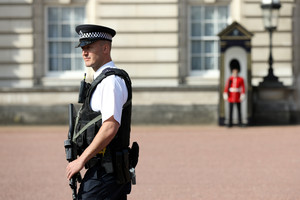 Britanijos kovos su terorizmu policija apklausė vyrą, sulaikytą prie Bakingamo rūmų