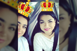 It du vandens lašai panašios Monika Sakalauskaitė ir Giulija pasidalijo šilta akimirka