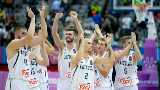Lietuvos studentų krepšinio rinktinė pateko į universiados pusfinalį