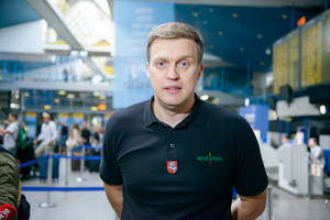 Prieš išvyką į Izraelį – Dainiaus Adomaičio nerimas dėl Donato Motiejūno