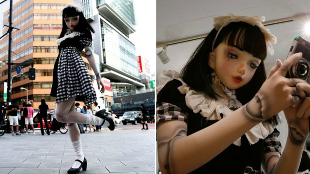 Šiurpinantis vaizdas Tokijo gatvėse: praeivius ir internautus gąsdina keista būtybė