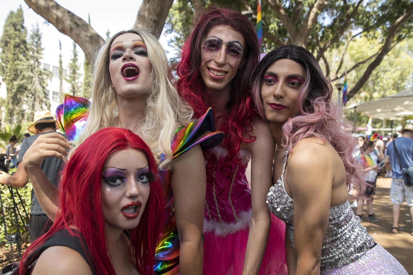  Tel Avivas atviras ir populiarumo sulaukiančioms LGBT eitynėms.<br> AFP/Scanpix nuotr.