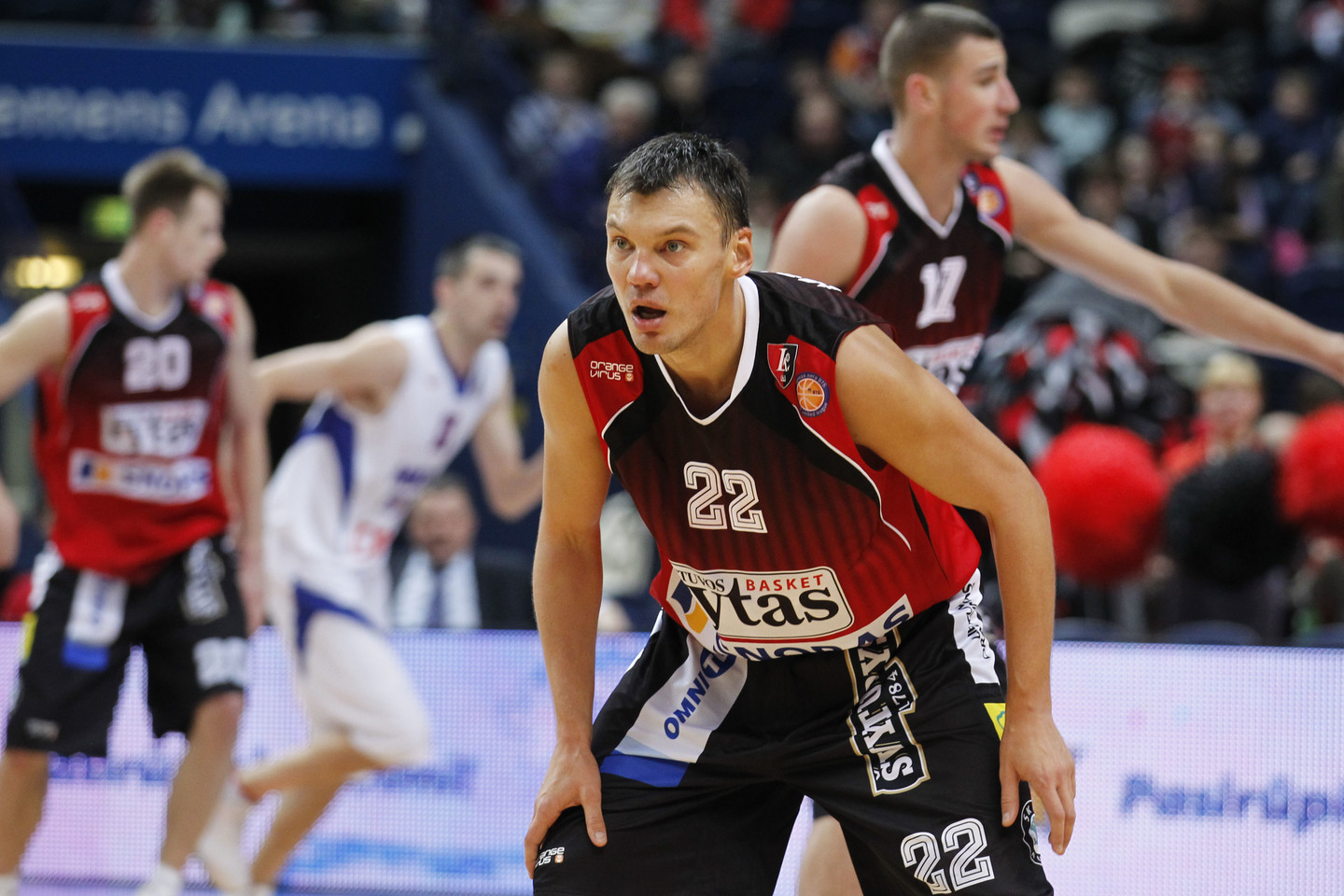 Š.Jasikevičius profesionalo karjerą pradėjo Vilniaus „Lietuvos ryto“ klube.<br> M.Kulbio nuotr.