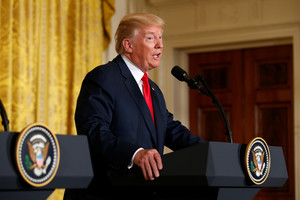 Donaldas Trumpas pasiuntė žinią Baltijos šalims