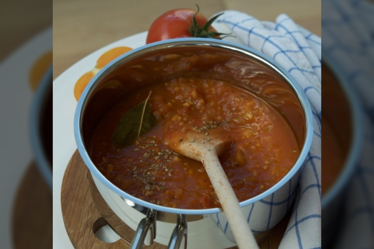  Pomidorų padažas.<br>Nuotr. iš „Duok druskos“.