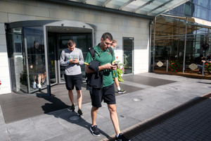 Po neplanuotos nakties viešbutyje – rinktinės treniruotė Vilniuje