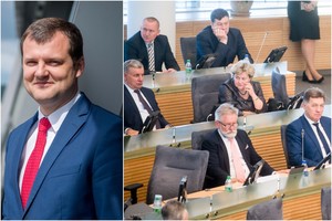 Artėja diena, kai paaiškės, ar frakcija sukils prieš Gintautą Palucką