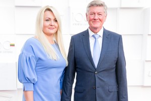 Jolanta Paulauskienė sužėrėjo vasarišku stiliumi