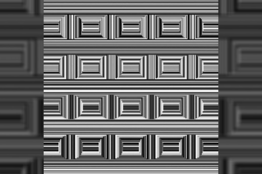 Šiame paveikslėlyje – 16 apskritimų, bet dauguma jų nemato