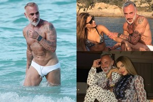 Seksualusis žilaplaukis Gianluca Vacchi vėl vienišas: Kolumbijos gražuolė su kitu