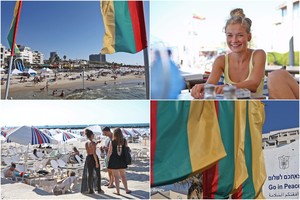 Lietuvai – Izraelio dovana: atriekė įspūdingo paplūdimio dalį 