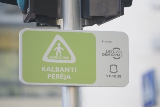 Vilniuje pradėjo veikti unikalios kalbančios perėjos