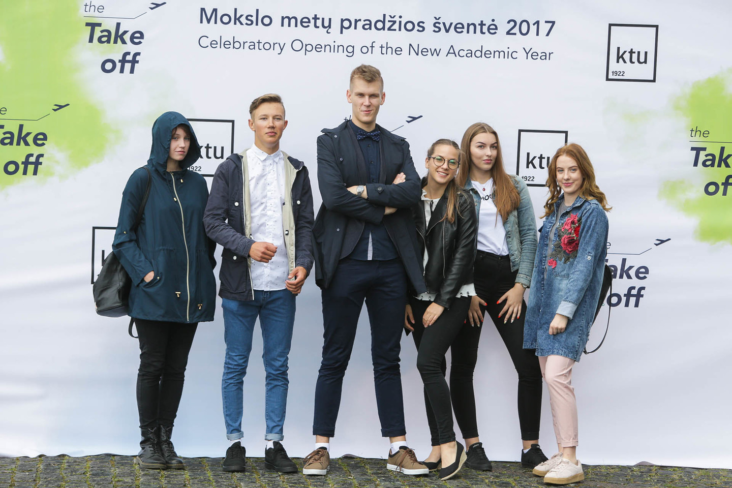  Kauno technologijos universiteto (KTU) studentai rugsėjo 1-ąją nutarė paminėti su trenksmu. <br> G.Bitvinsko nuotr.