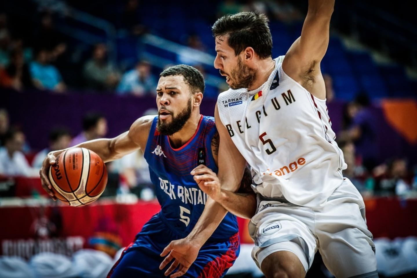 Belgijos ir Didžiosios Britanijos komandų dvikovą laimėjo belgai<br> fiba.basketball.com