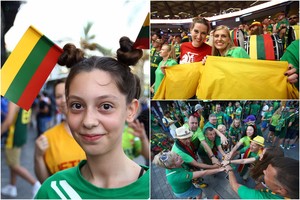 Tel Avivo arenoje lietuviai – vėl karaliai: po sirgalių triukšmo baudos nepataikė italų žvaigždė