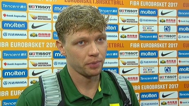 Mindaugas Kuzminskas: „Galime pasikliauti visais komandos žaidėjais“