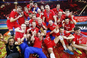 Rusai tapo Europos tinklinio čempionais