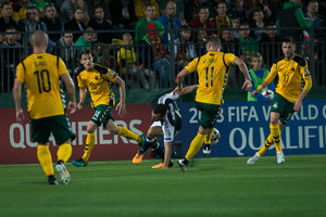 Lietuvos futbolo rinktinės gynėjo noras – nutildyti slovėnų stadioną