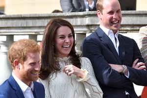 Princas Harry apie kunigaikštienės Catherine Middleton nėštumą: „Tai nuostabu“