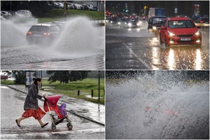 Rudens orai įsigali: Vilnių vėl merkė liūtis, griaudėjo perkūnija