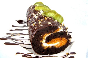 Kakavinis vyniotinis su maskarpone nustebins netikėtu skoniu