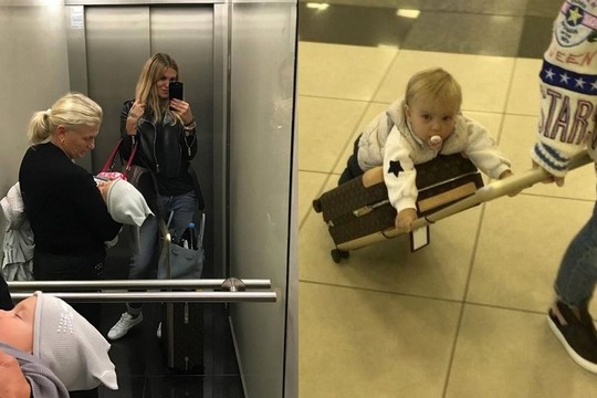 Žilvino Trato mylimoji Julija su dukra atvyko į Vilnių ir prasitarė, kur mėgsta apsistoti