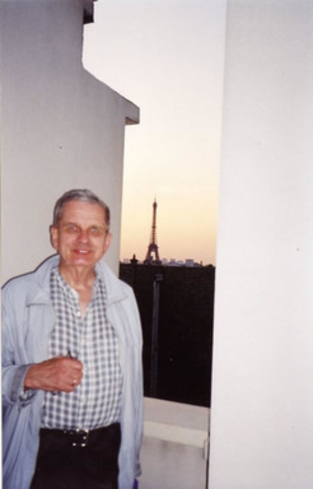 T. Venclova. Paryžius, 2003 m. liepa.<br>Venclovų namų-muziejaus archyvo nuotr.