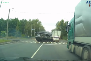 Keisčiausia avarija Rusijoje: galima pamanyti, kad vaidenasi