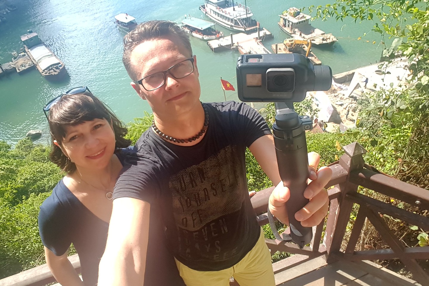 Laidos filmavimo akimirkos.