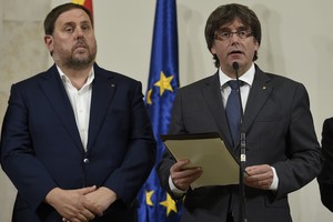 Katalonija meta Ispanijai savo nepriklausomybės iššūkį