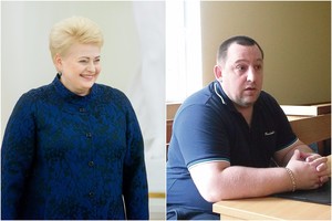 Prezidentės šmeižikas dingo be pėdsakų