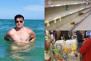 Radvilas Bubelis parodė, kaip Amerikoje atrodo panika dėl uragano Irma