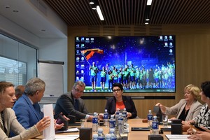 LTOK posėdyje aptarti rinktinės rezultatai, T. Bacho vizitas ir žvalgyba Tokijuje