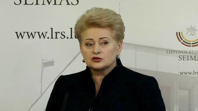 Dalia Grybauskaitė: „Lietuva šiandien kaip niekad stipri“