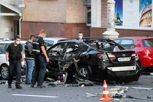 Kijeve nugriaudėjęs automobilio sprogimas gali būti laikomas teroro ataka