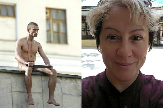 Menininko protestą įamžino kino juostoje, kurios Rusijoje pamatyti niekas neleis