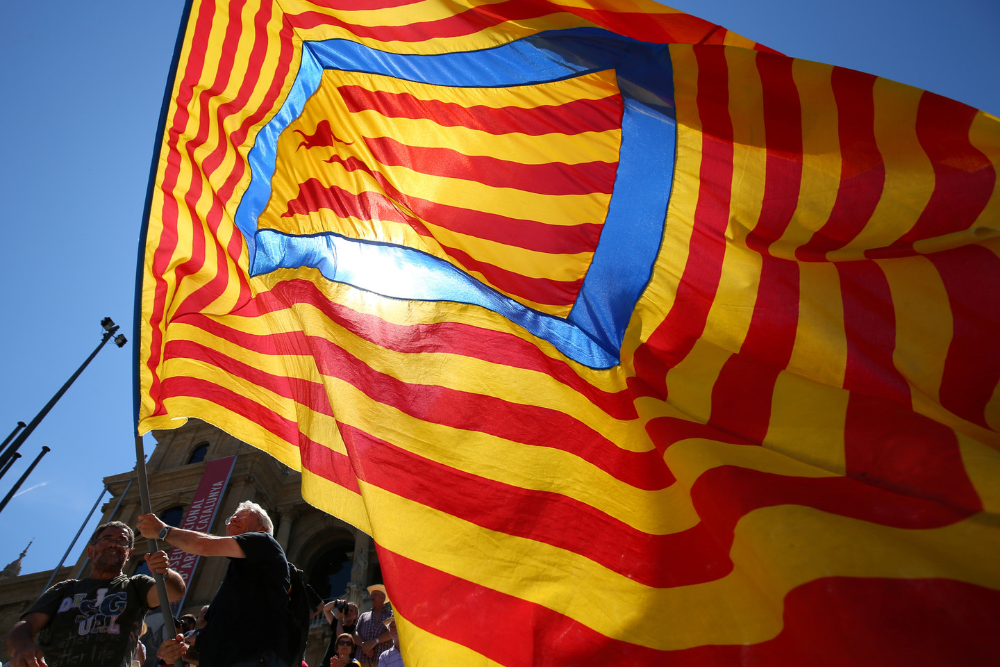 Katalonija ruošiasi spalio 1-ąją balsuoti referendume dėl nepriklausomybės, bet Ispanija į tai numoja ranka. 